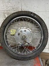 1967 Bridgestone Bs-175 Bs175 Bs 175 Dual Twin Rear Wheel Brakes Axle Nice