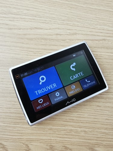 Mio gps portable avec - avec, écran