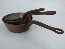 3 casseroles cuivre windsor