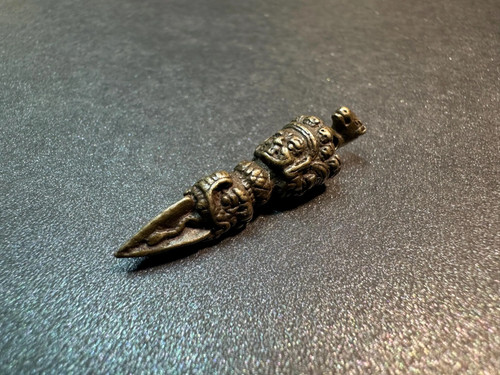 Pendentif phurba laiton - phurba, en