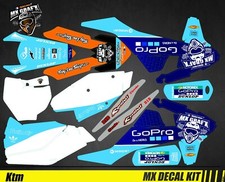 Kit Déco Moto pour / Mx Decal Kit for Ktm SX / SX-F - GoPro Blue Edition Mx