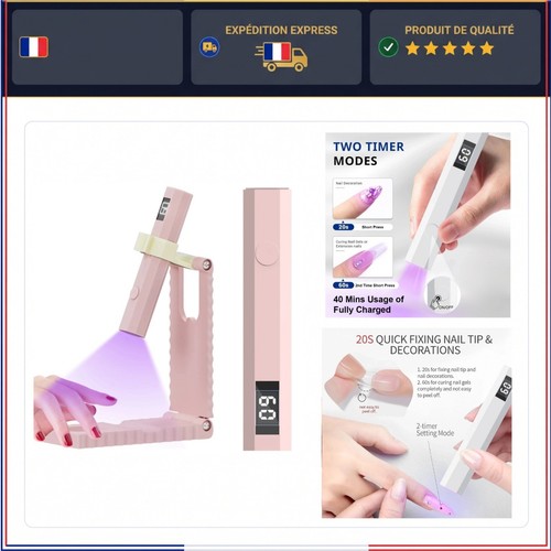 Lampe led pour ongles - led,