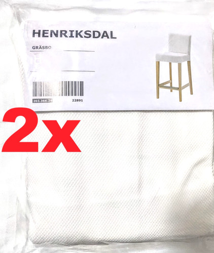 Ikea henriksdal bar stool - 2x,