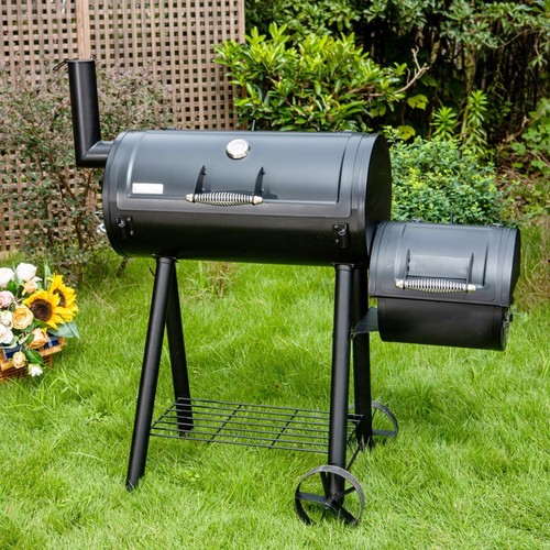 Charcoal grill with offset - charcoal,