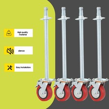 Lot de 4 roulettes pour