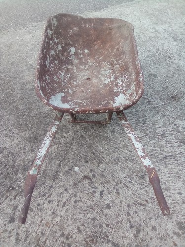 Brouette vintage jardin - vintage,