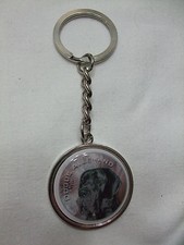 Porte-clés en métal - chien