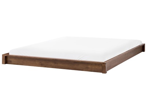 Lit minimaliste bois 160 - bois,
