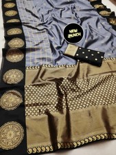 Saree En Soie Lichi Douce