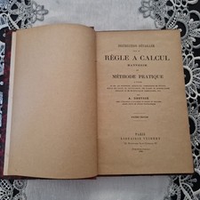 Livre Réglé A Calcul