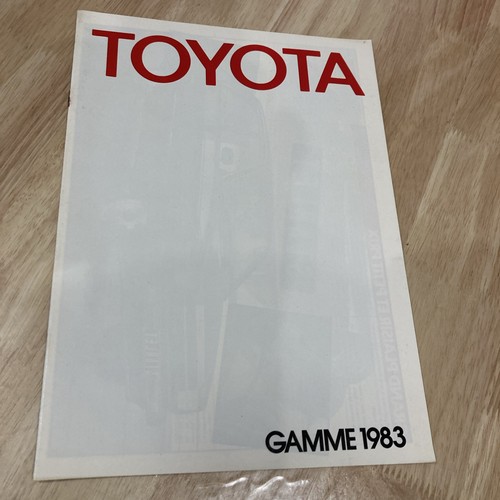Toyota 1983 starlet tercel - starlet,