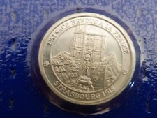 SUPERBE MINI- MÉDAILLE ARGENT  925 "HISTOIRE FRANCE " FRANKLIN-ANNEE 80 - N°80