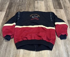 Vintage PAUL & SHARK Embroidered Jacket Men’s Size XL Detachable Sleeved