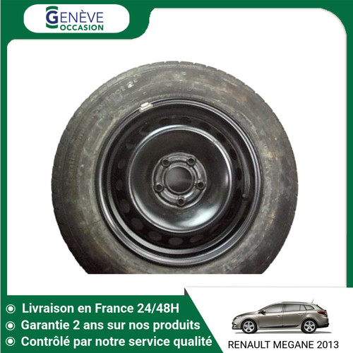 Roue secours renault - roue,
