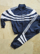 Survêtement ADIDAS vintage années 2000 sport training bleu marine 180 L