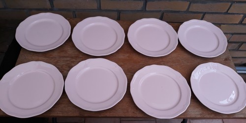 Lot assiettes plates roses - lot,