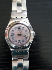 Montre Swatch Ironi cadrant de couleur mauve