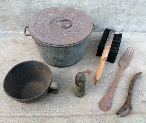 Lot poilu gamelle - lot, ouvre
