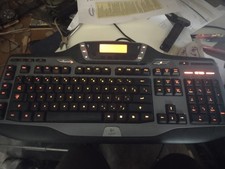 Logitech G15 Wired Gaming Backlit Keyboard, LCD Screen, Multimedia Keys, USB Hub
