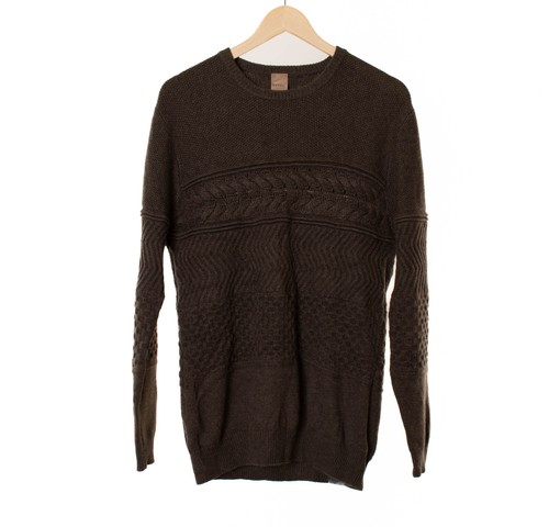Pull homme bypac marron - marron, %