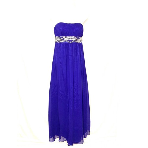 Boutique size blue silk - size,