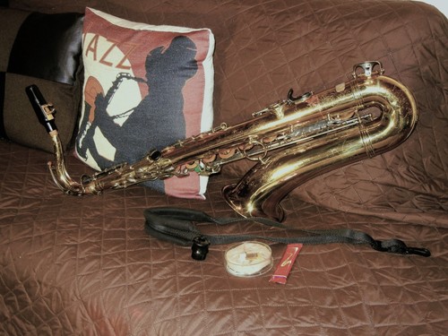 Vintage 1970s stencil tenor - stencil,