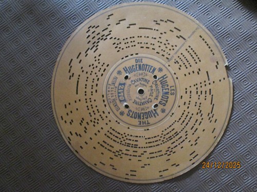Disque carton ehrlich - disque, cm