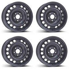 4 Alcar Jantes tole en acier 4-8060 6.0Jx15 Pouce ET49 5x110 pour Opel Astra Com