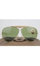 VINTAGE RAY BAN SHOOTER 62mm BAUSCH LOMB NEW OLD STOCK NEVER WORN 70s 80s