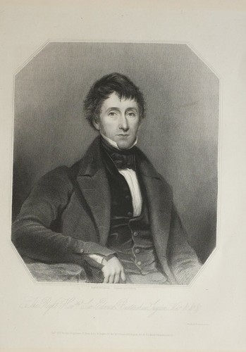 1836 portrait imprimé - 1836, &