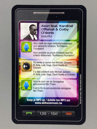 2011 delhaize 135 akon star - #135,