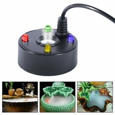 Aquarium 12LED Mist Maker Fogger Atomizer Fish Tank Water Fountain Fog Machin;'/
