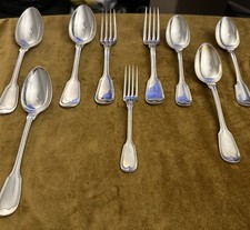 9 Pcs Christofle France Chinon