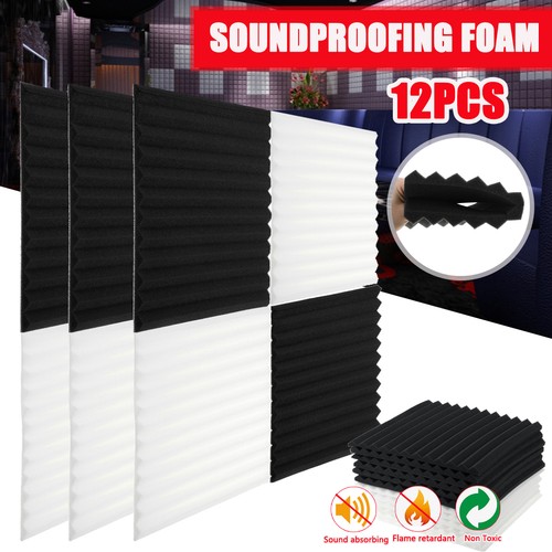 12pcs acoustique mousse - 12pcs,