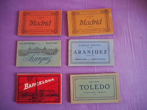 Lot cartes postales - de, de
