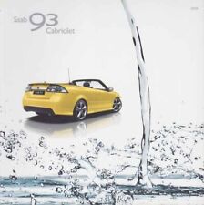 Catalogue Brochure SAAB 9.3