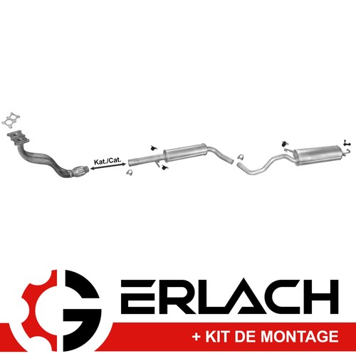 Echappement silencieux pour - , a3