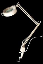 Ancienne Grande Lampe Loupe Articulée Atelier Architecte Industrielle Déco Loft