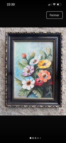 Izzari peinture sur toile - d.,