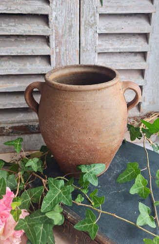 Ancien pot cruche faisselle - ,