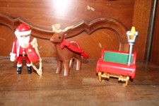 Playmobil pere noel + renne+