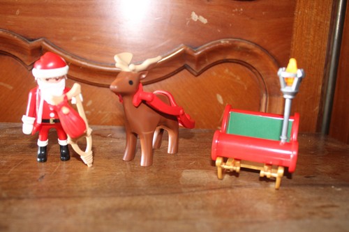 Playmobil pere noel renne - noel, +