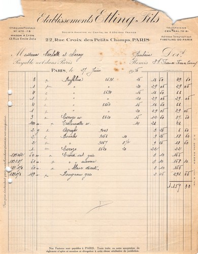 1935 ets etling fils - ets, a