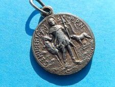 MEDAILLE  SAINT  ROCH CHOLERA PESTE SAINT HUBERT CHASSEUR  SACHANT CHASSER SANS