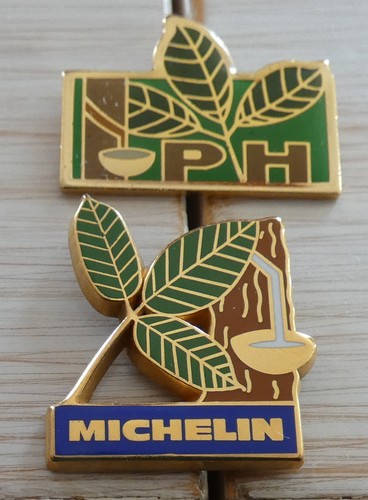 Rare lot pin hevea arbre - 2, a