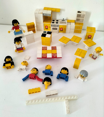 Rare mobilier lego vintage - mobilier,