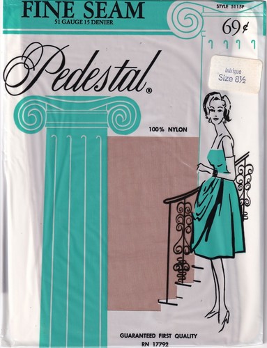 Bas nylon couture pedestal - nylon,