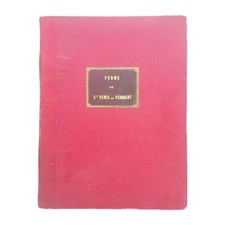 Atlas cadastral manuscrit