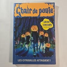Chair de poule #44 Les citrouilles attaquent! R. L. Stine Jeunesse Horreur FR