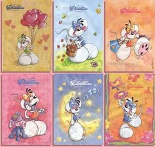 Diddl 6 sachets papiers A5